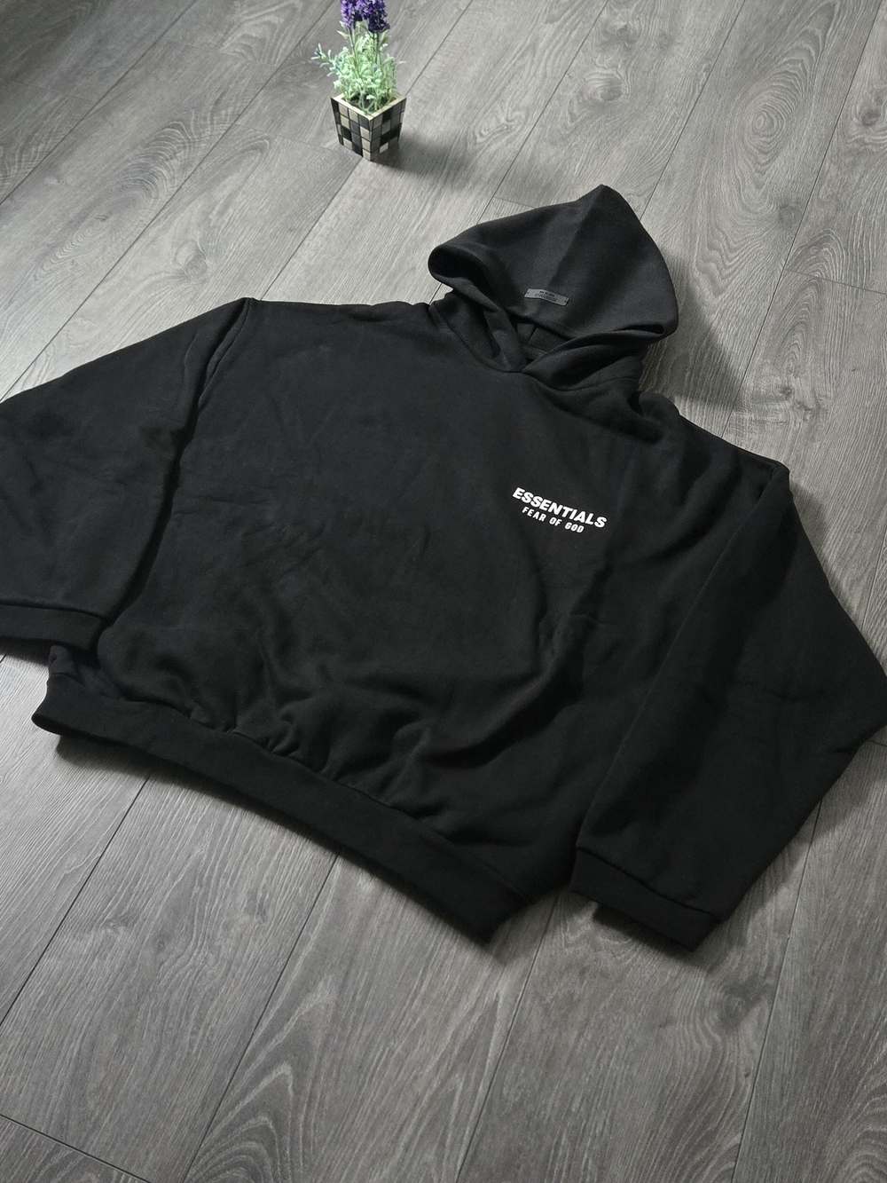 ESSENTIALS FW24 STRETCH LIMO HOODIE